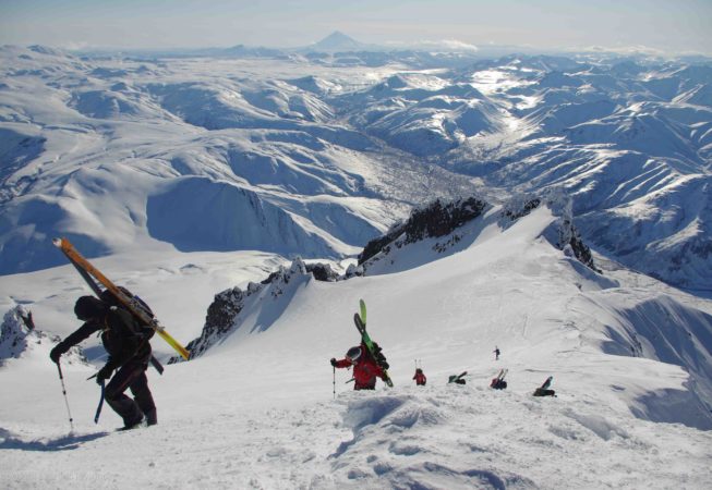 Voyage en ski de randonnée au Kamtchatka