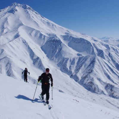 Ski de randonnée sur les volcans actifs du Kamtchatka