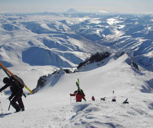 Voyage en ski de randonnée au Kamtchatka